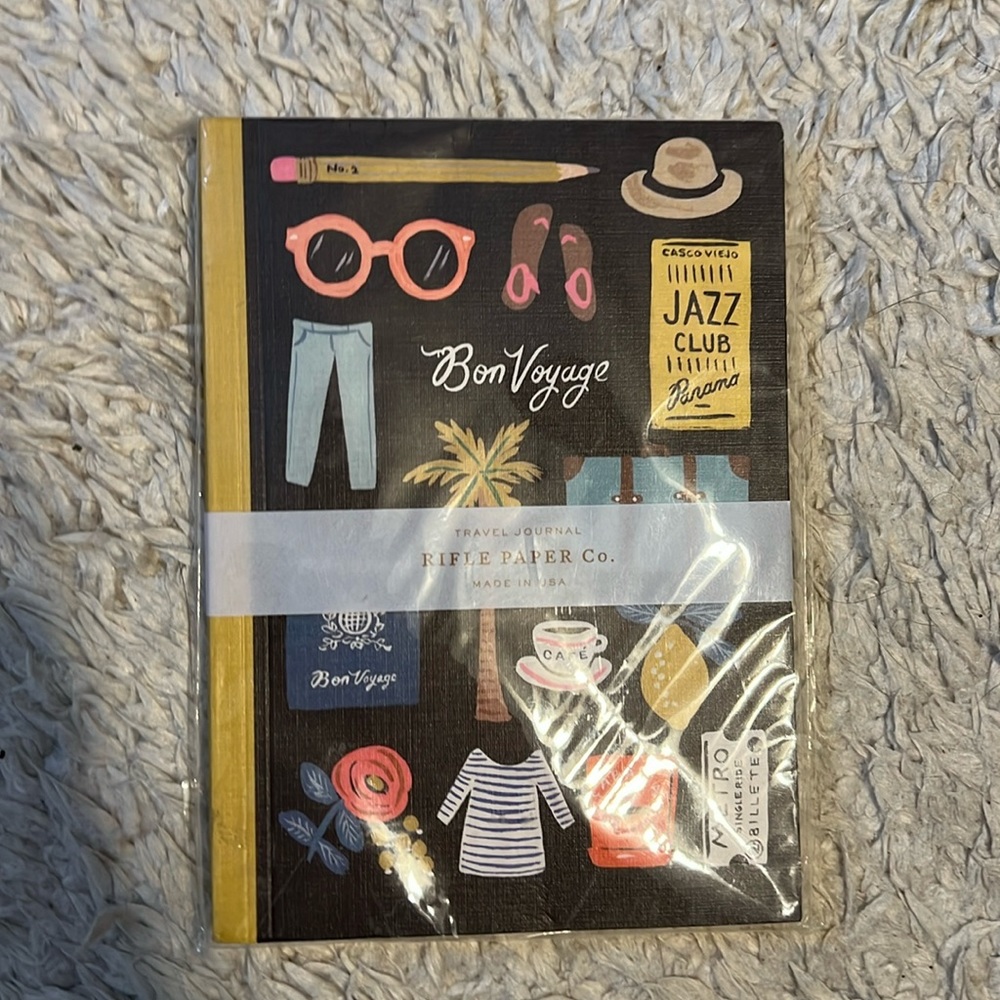 NWT rifle paper travel journal